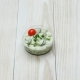 mini-salade-concombres-à-la-crème