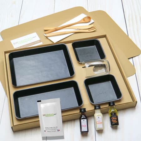 Plateau-repas écologique - hygiène renforcée