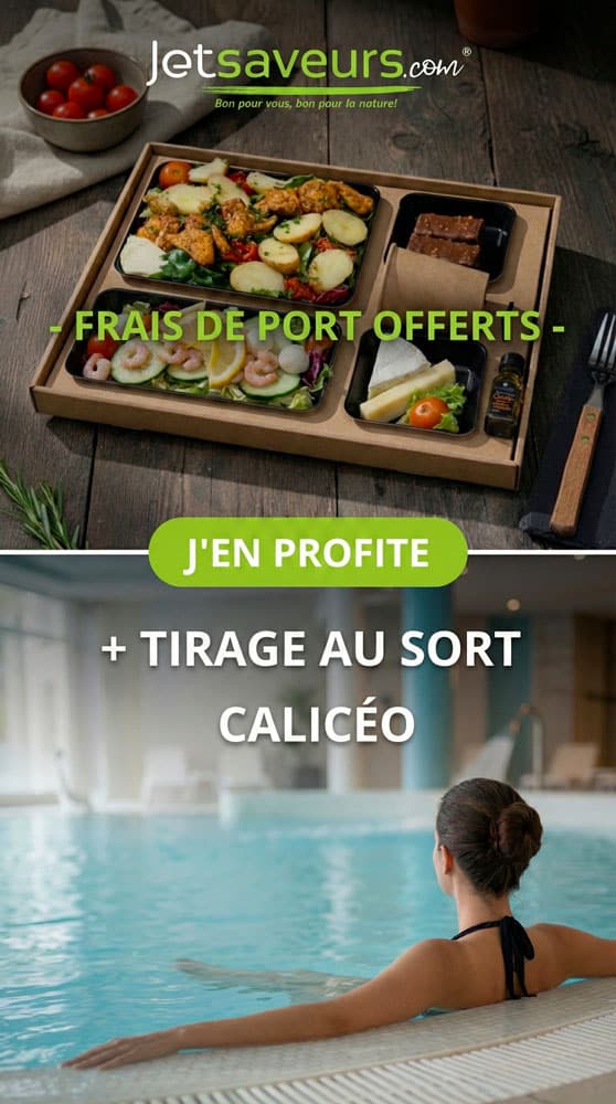 Offre Février JetSaveurs - Livraison offerte et jeu Calicéo